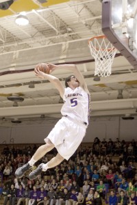 Hawk Madness happened for the first time ever at Laurier on Thursday. (Photo by Rosalie Eid) 