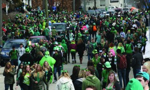 Last year's Ezra St. Paddy's Day festivities brought out more than 7,000 people (Photo by Shelby Blackley)