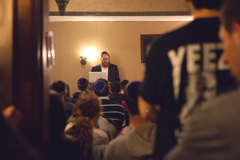 A third-year University of Waterloo student passed away suddenly last week. To remember him, there was a memorial held at the Chabad. 